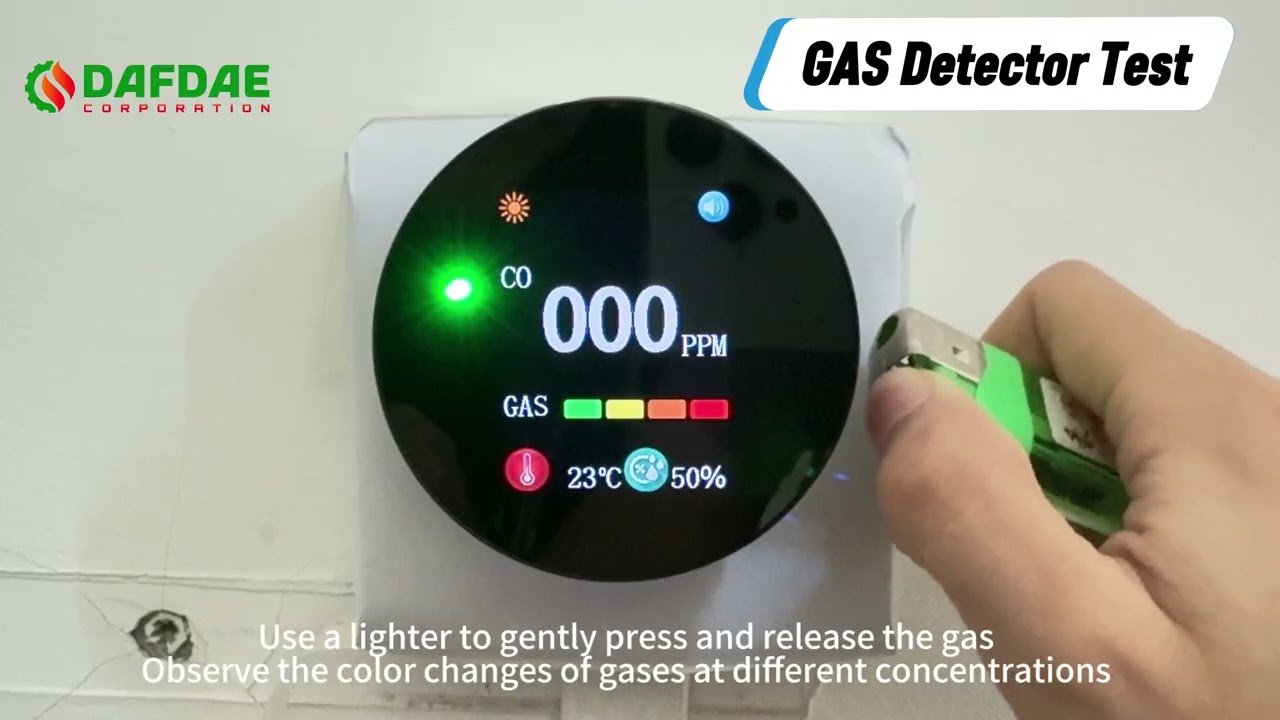 🔥LPG GAS & CO Detector (4 in 1)
