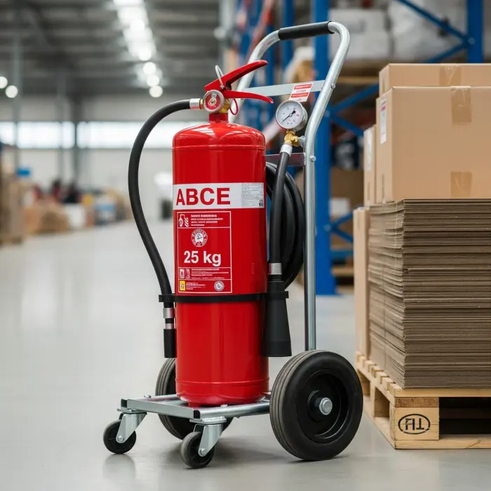 30KG ABC Dry Powder Extinguisher - Image 2