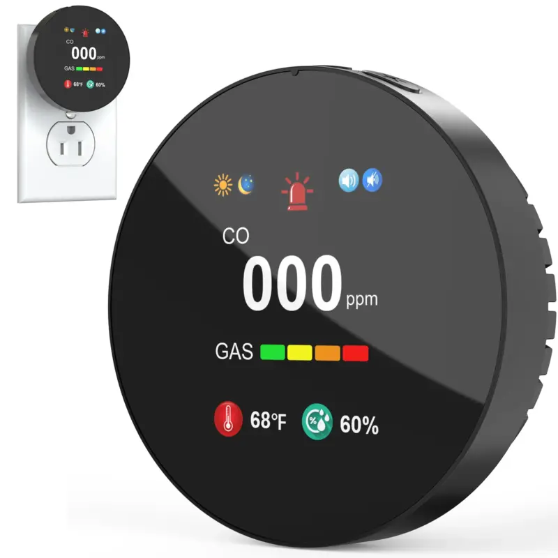 Gas & CO/Smoke Detector (4 in 1)